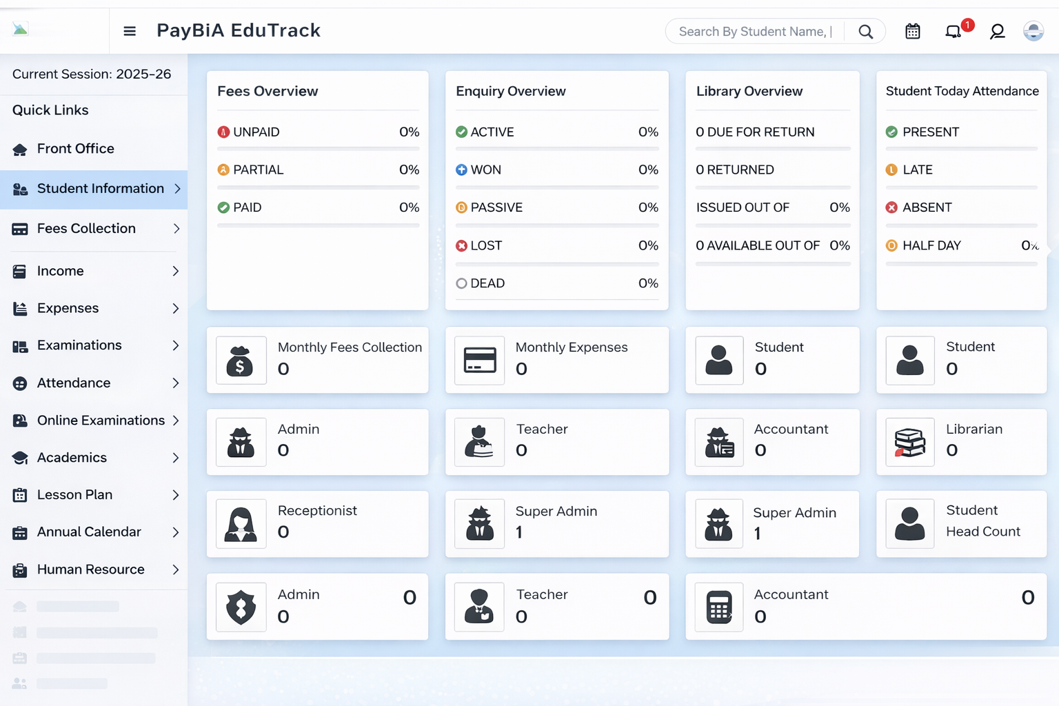 EduTrack Management System